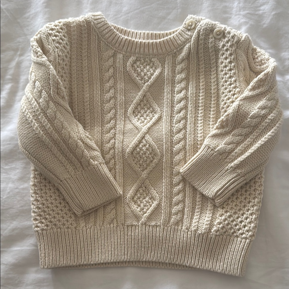 Boys 6-12month old knit sweater